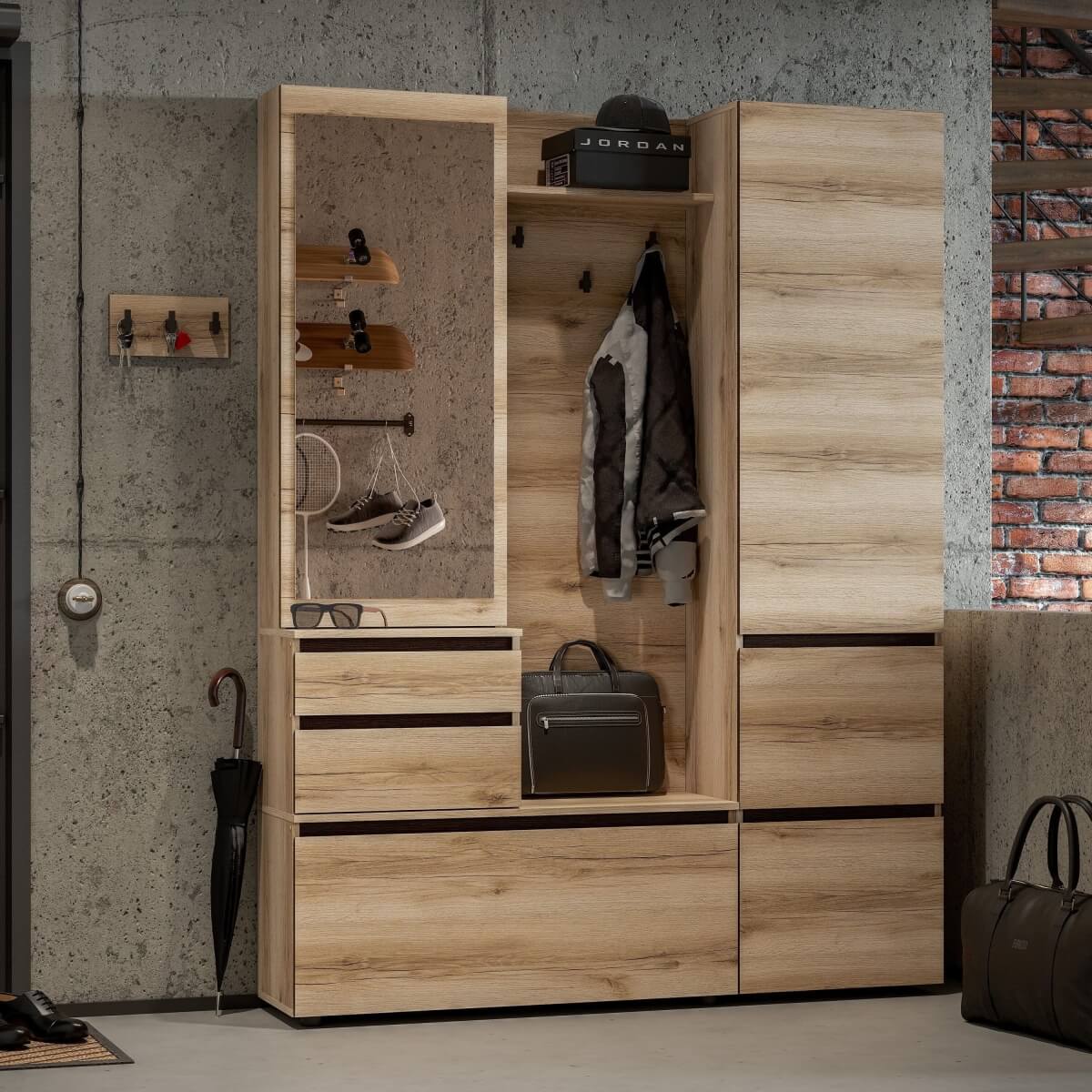 МС "Берген" Пенал глухой серия 2