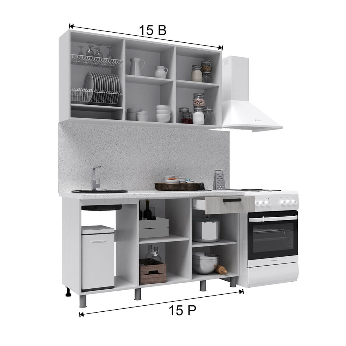 Кухня "Версаль" 1,5 м